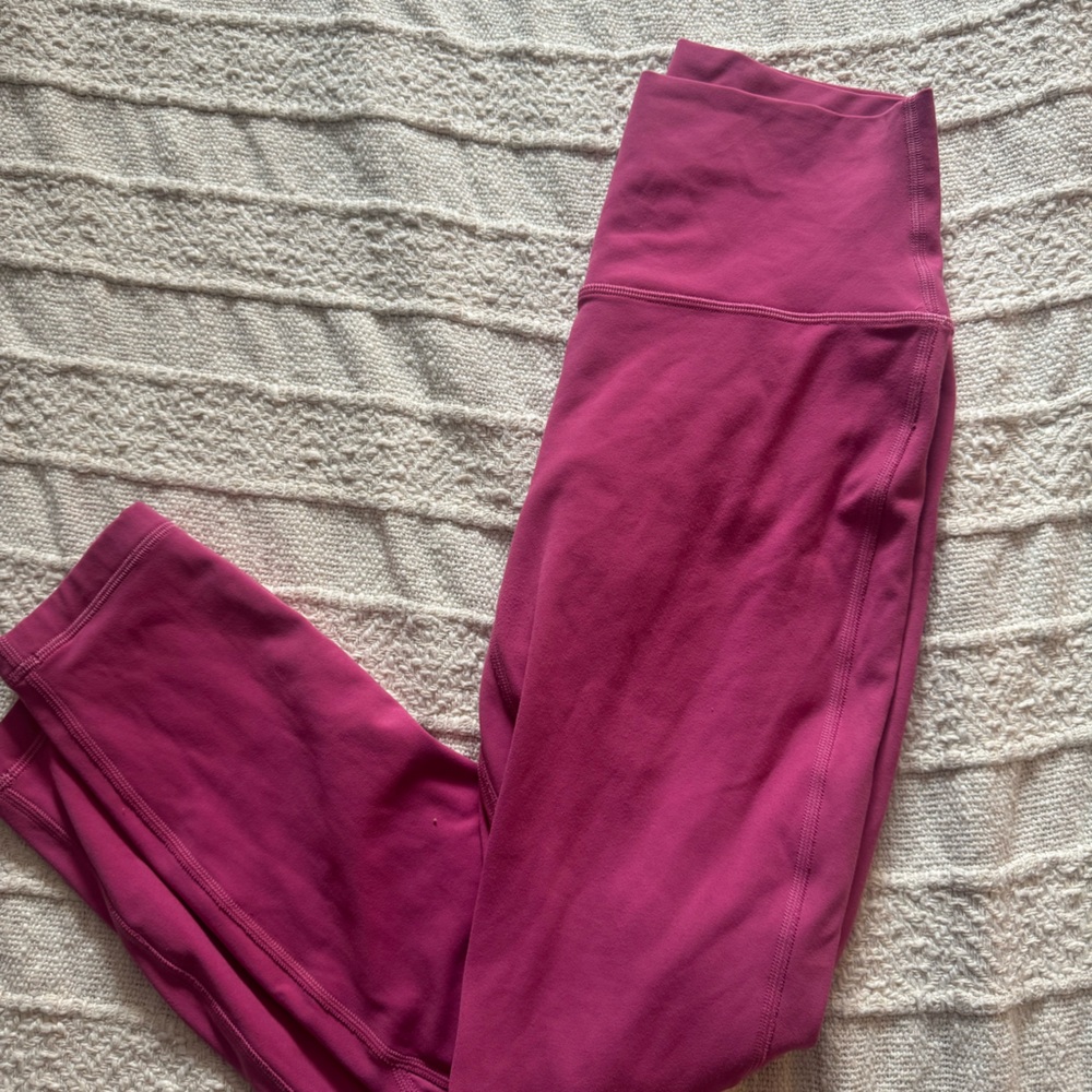 Lulu Hot Pink Leggings